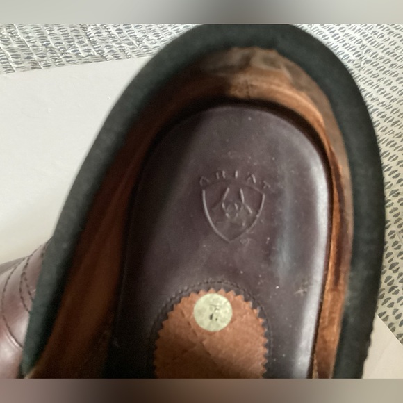 Ariat brown leather clogs very comfy size 9 - Picture 5 of 7